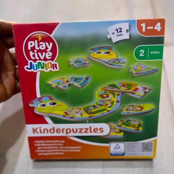 Kinder wooden Puzzle