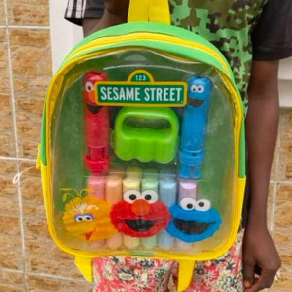 Sesame Street Chalk Bag