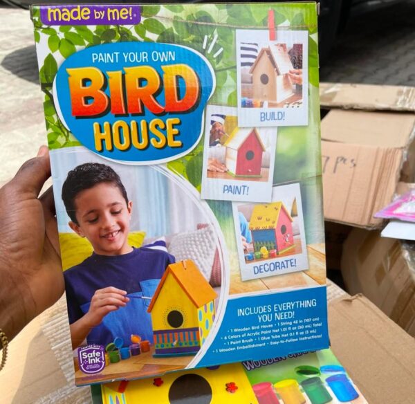 Paint Your Own Bird House